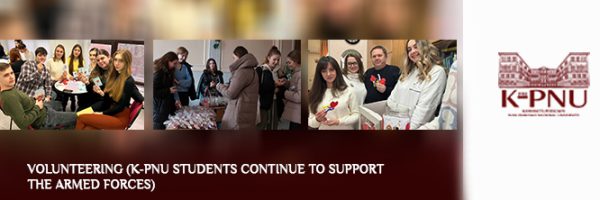 Volunteering (K-PNU students continue to support the Armed Forces)