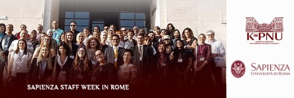 Sapienza Staff Week in Rome