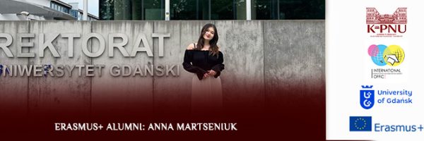Erasmus+ Alumni: Anna Martseniuk