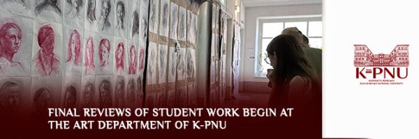 Final Reviews of Student Work Begin at the Art Department of K-PNU
