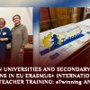 Cooperation Between Universities and Secondary Education Institutions in EU Erasmus+ International Projects to Improve Teacher Training: eTwinning and CBHE