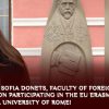 Congratulations to Sofia Donets, Faculty of Foreign Philology Student, on Participating in the EU Erasmus+ KA171 Program at Sapienza University of Rome!