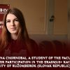 Congratulations to Diana Chornobai, a student of the Faculty of Foreign Philology, on her participation in the Erasmus+ KA171 program at the Catholic University of Ružomberok (Slovak Republic)!