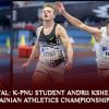Silver Finish in the Capital: K-PNU Student Andrii Ksheminskyi Wins a Medal at the Ukrainian Athletics Championship