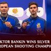 K-PNU Student Viktor Bankin Wins Silver Medal at the European Shooting Championship