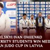 Kamianets-Podilskyi Ivan Ohiienko National University Students Win Medals at the European Judo Cup in Latvia